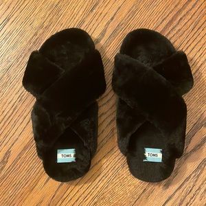 Toms Faux Fur Slippers